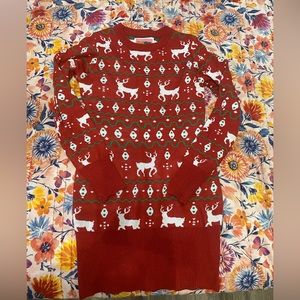 Christmas sweater dress